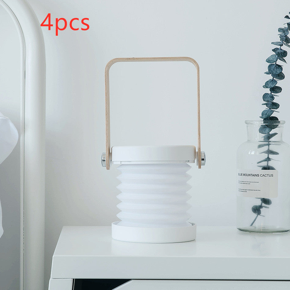 Foldable Touch Dimmable Reading LED Night Light Portable Lantern Lamp USB Rechargeable For Home Decor - 𝓢𝓱𝓸𝓹𝓵𝓮𝓬𝔂