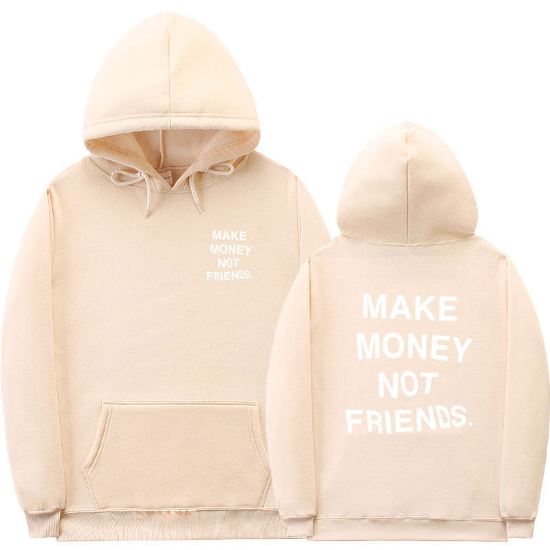 Letter printed Hoodie men's and women's fleece hoodies - 𝓢𝓱𝓸𝓹𝓵𝓮𝓬𝔂