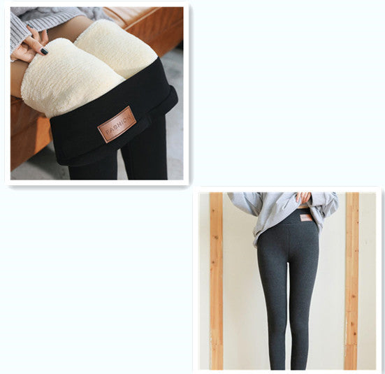 Female Winter Thick Velvet Leggings - 𝓢𝓱𝓸𝓹𝓵𝓮𝓬𝔂