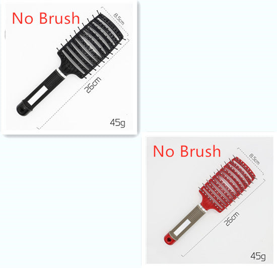 Hairbrush Anti Klit Brushy Haarborstel Women Detangler Hair Brush Bristle Nylon Scalp Massage  Teaser Hair Brush Comb - 𝓢𝓱𝓸𝓹𝓵𝓮𝓬𝔂