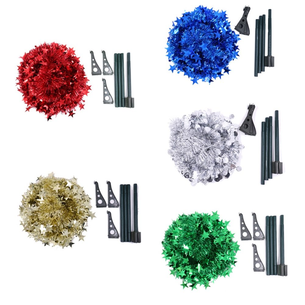 Artificial Tinsel Up Christmas Tree With Stand Gorgeous Collapsible Artificial Christmas Tree For Christmas Decorations - 𝓢𝓱𝓸𝓹𝓵𝓮𝓬𝔂