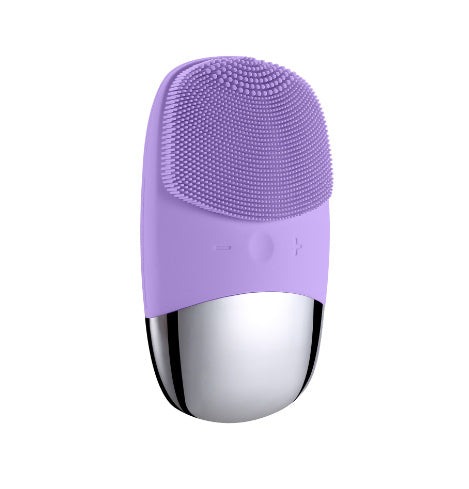 Mini Silicone Electric Face Cleansing Brush Electric Facial Cleanser Facial Cleansing Brush Skin Massager Skin Care Tools - 𝓢𝓱𝓸𝓹𝓵𝓮𝓬𝔂