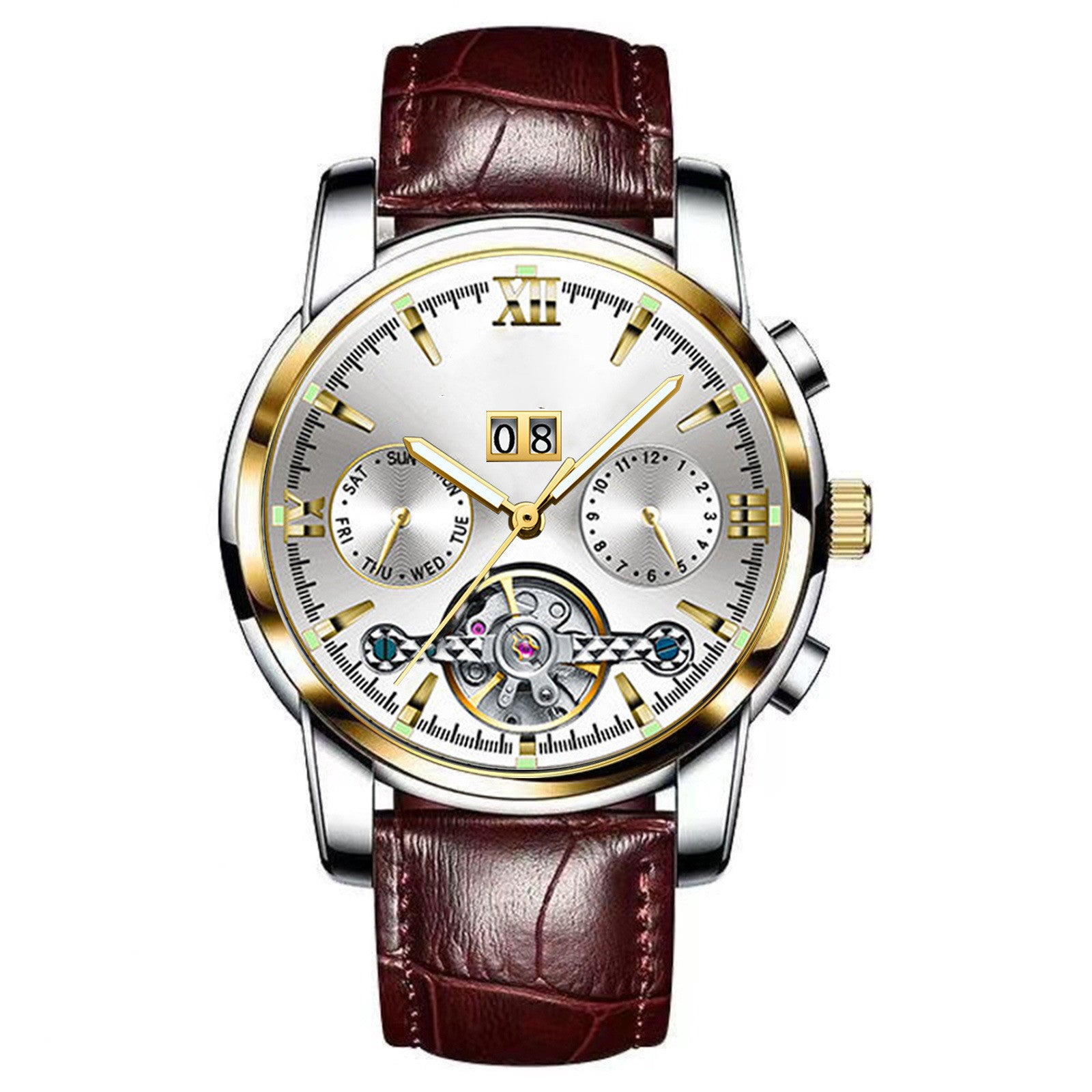 Fully Automatic Multifunctional Mechanical Watch - 𝓢𝓱𝓸𝓹𝓵𝓮𝓬𝔂