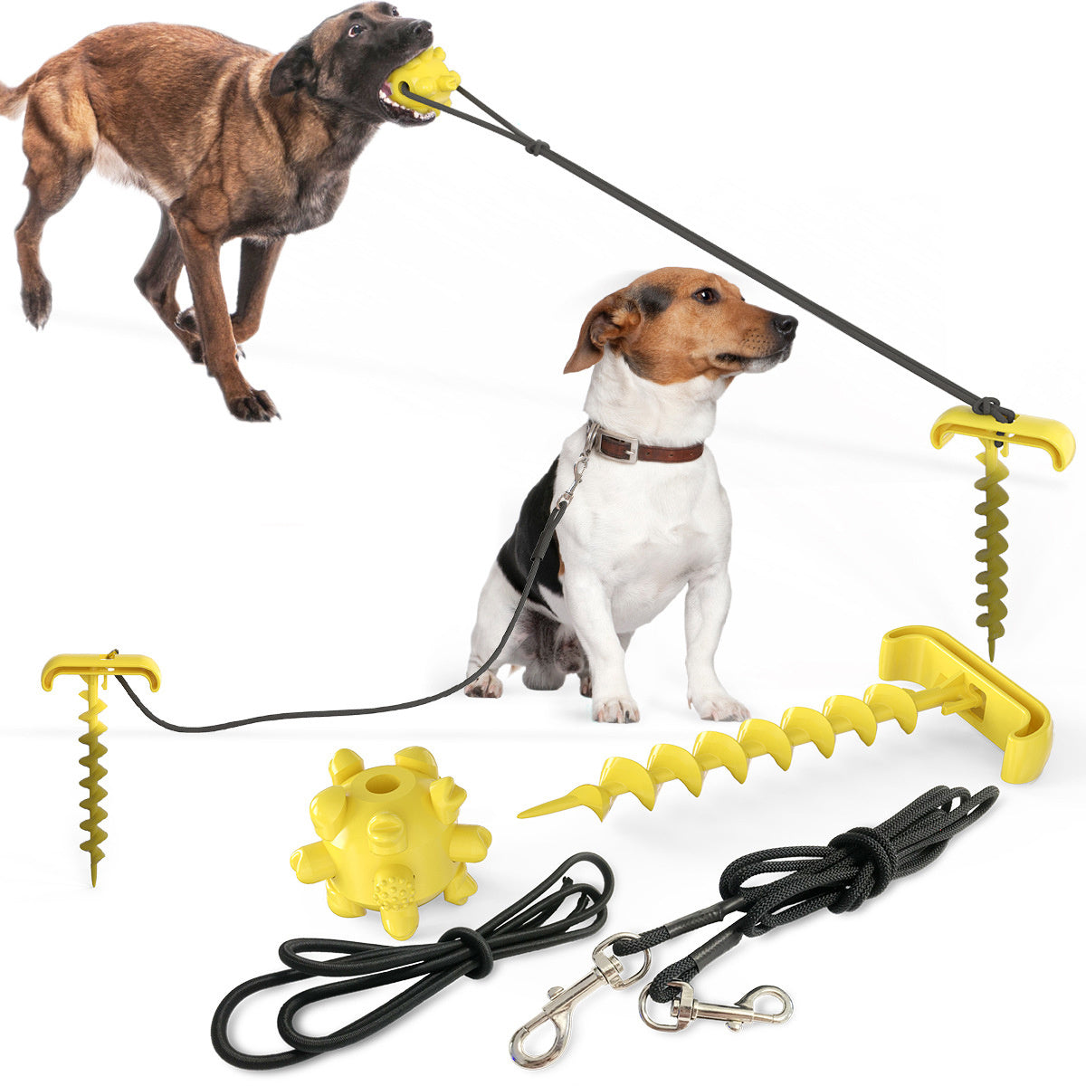 Tie dog leash dog toy - 𝓢𝓱𝓸𝓹𝓵𝓮𝓬𝔂