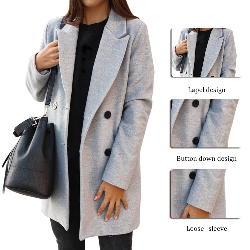 Winter Long Woolen Coats - 𝓢𝓱𝓸𝓹𝓵𝓮𝓬𝔂