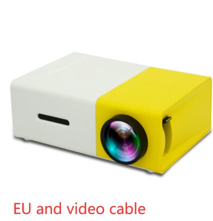 Portable Projector 3D Hd Led Home Theater Cinema HDMI-compatible Usb Audio Projector Yg300 Mini Projector - 𝓢𝓱𝓸𝓹𝓵𝓮𝓬𝔂