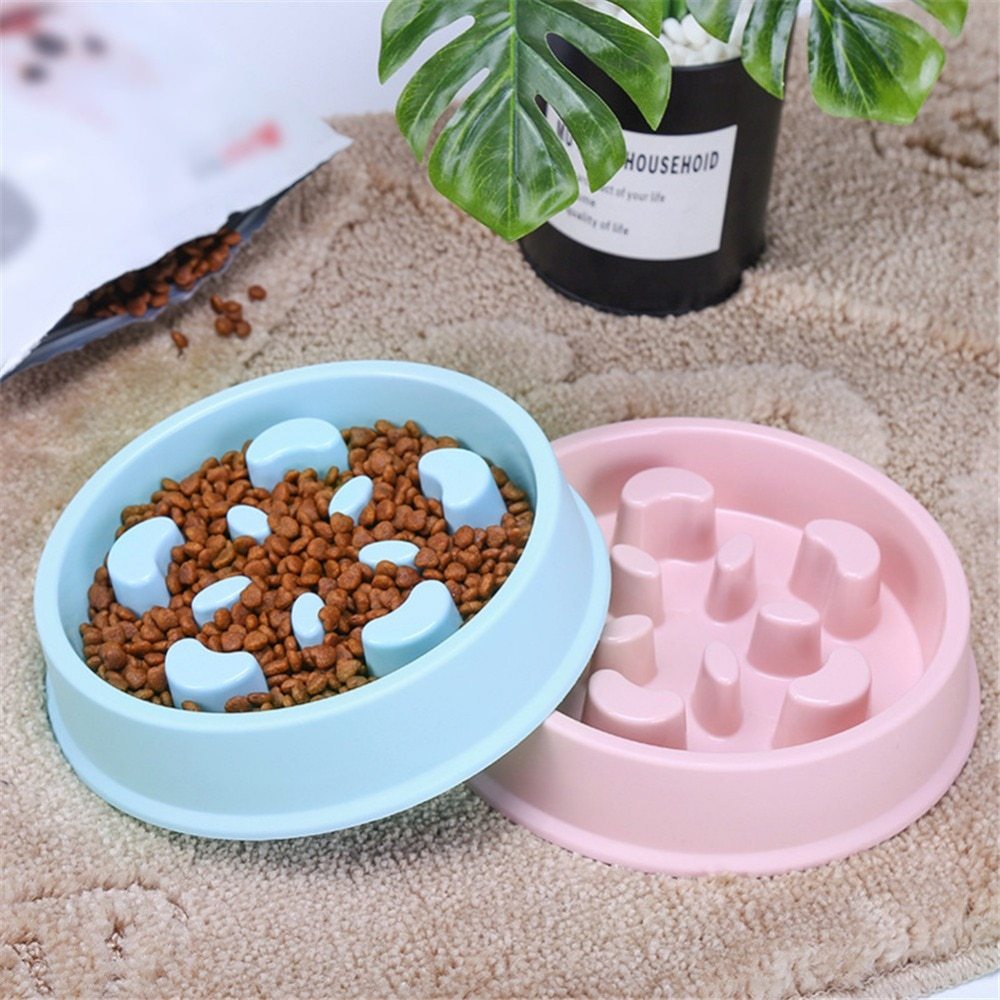 Pet Bowl Anti Choking Slow Feeding Puzzle Feeder - 𝓢𝓱𝓸𝓹𝓵𝓮𝓬𝔂
