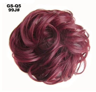 New Trendy Design Women Wavy Curly Messy Hair Bun Synthetic - 𝓢𝓱𝓸𝓹𝓵𝓮𝓬𝔂