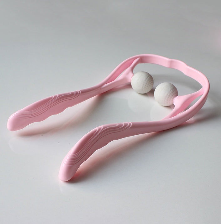 Plastic Pressure Point Therapy Neck Massageador Massagem Relieve Hand Roller Neck Massager For Neck Shoulder Trigger Point - 𝓢𝓱𝓸𝓹𝓵𝓮𝓬𝔂