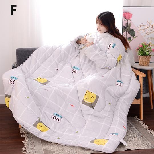 Winter Lazy Quilt with Sleeves - 𝓢𝓱𝓸𝓹𝓵𝓮𝓬𝔂