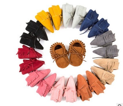 Polychromatic sanding soft bottom tassel shoe baby shoes - 𝓢𝓱𝓸𝓹𝓵𝓮𝓬𝔂