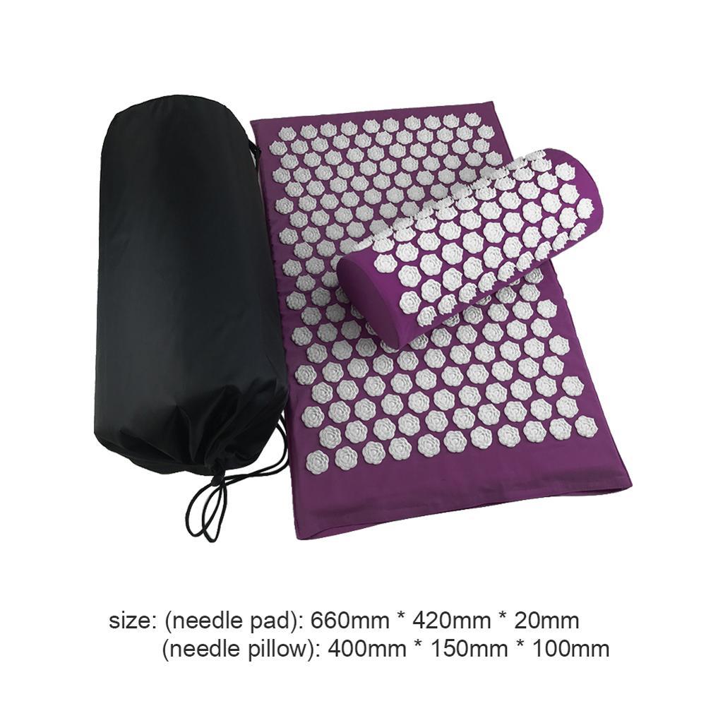 Massager Cushions Lotus Acupressure Mats Pillow Yoga Mats - 𝓢𝓱𝓸𝓹𝓵𝓮𝓬𝔂