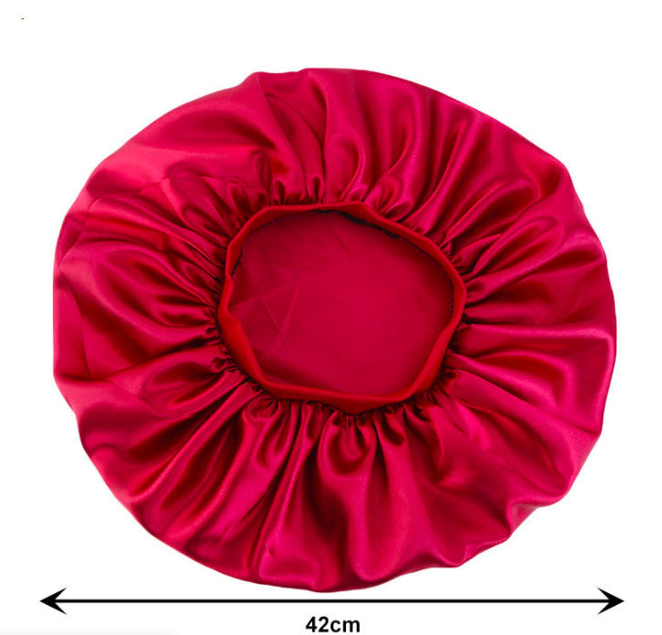 Beauty print Satin silk Bonnet sleep night cap - 𝓢𝓱𝓸𝓹𝓵𝓮𝓬𝔂