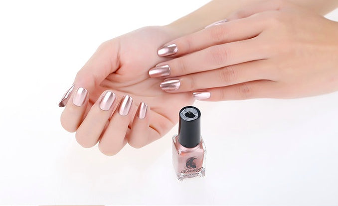 Stainless Steel Color Mirror Silver Nail Polish - 𝓢𝓱𝓸𝓹𝓵𝓮𝓬𝔂