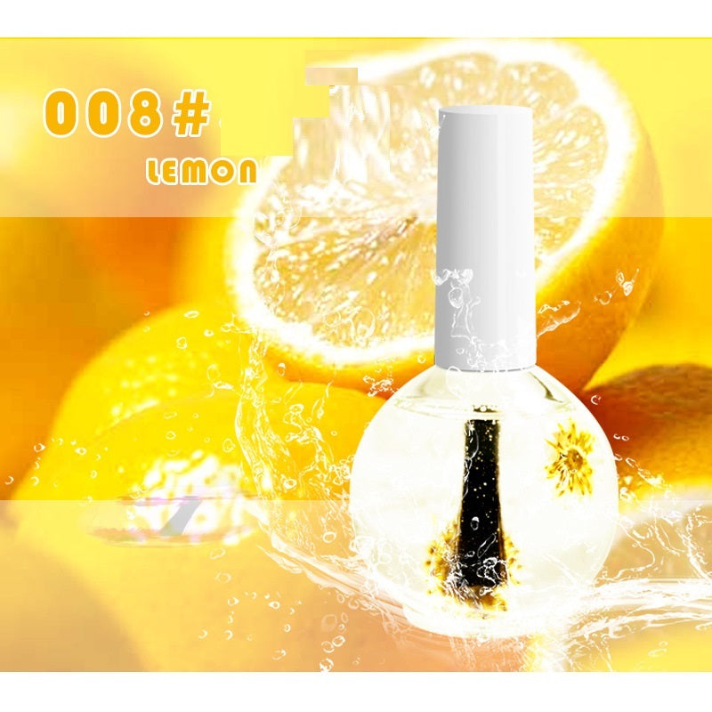 Nail Beauty Dried Flowers Nutrition Nail Treatment Oil Anti-agnail Nail Edge Moisturizing Nail Base Coat Natural Dried Flower Nutrient Solution - 𝓢𝓱𝓸𝓹𝓵𝓮𝓬𝔂