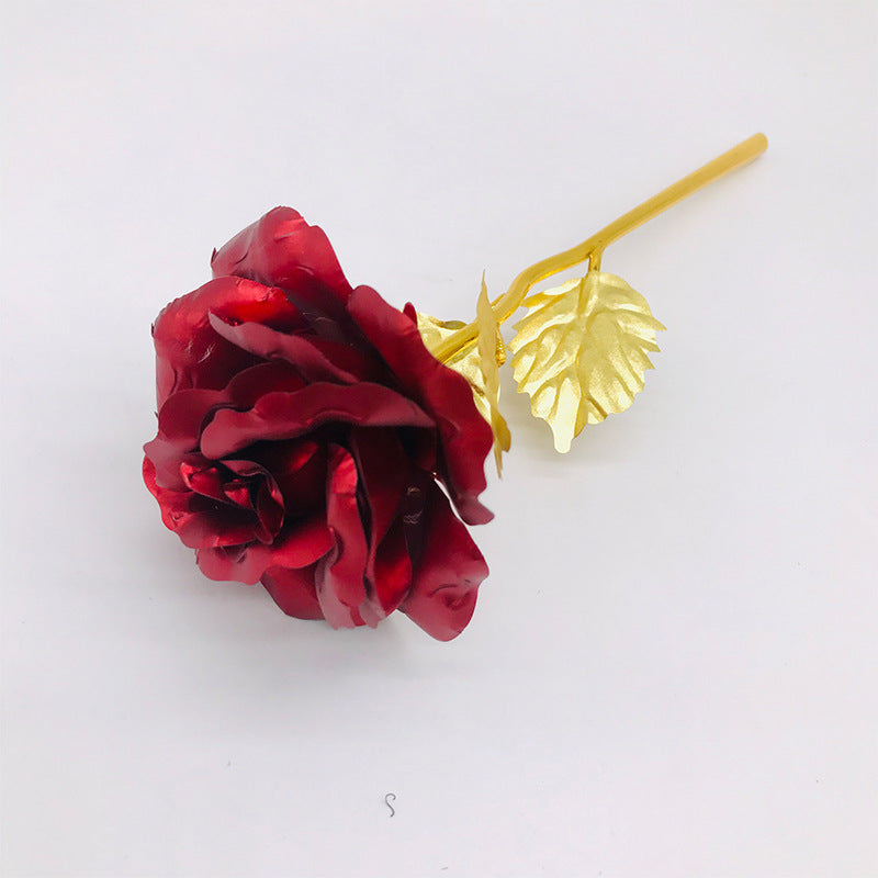 24K Luminous Color Gold Rose Flower Set - 𝓢𝓱𝓸𝓹𝓵𝓮𝓬𝔂