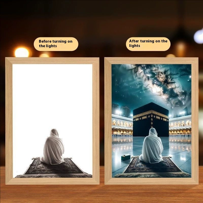 Cross Redemption Garden Sea Home Light Painting - 𝓢𝓱𝓸𝓹𝓵𝓮𝓬𝔂