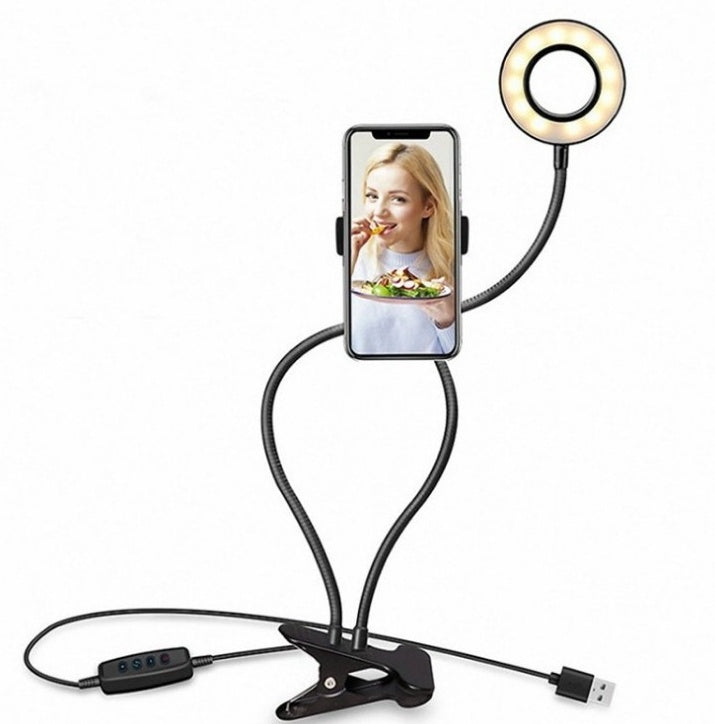 LED Selfie Ring Light for Live Adjustable Makeup Light-8cm Stand - 𝓢𝓱𝓸𝓹𝓵𝓮𝓬𝔂