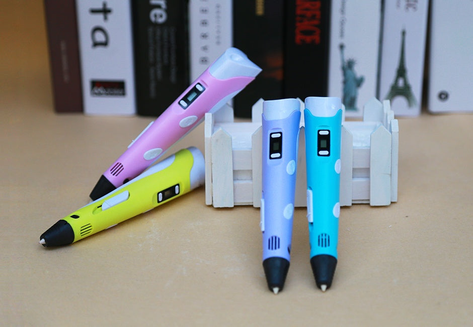 3D print pen 3D pen two generation graffiti 3D stereoscopic paintbrush children puzzle painting toys - 𝓢𝓱𝓸𝓹𝓵𝓮𝓬𝔂