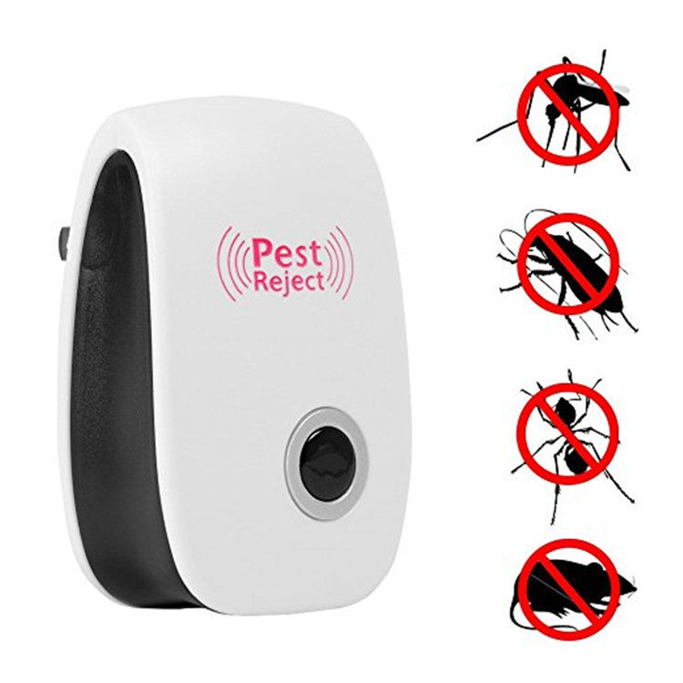 Electronic Ultrasonic Healthy Rechargeble Anti Mosquito Insect Pest Reject Mouse Repellent Repeller Practical Home EUUS Plug - 𝓢𝓱𝓸𝓹𝓵𝓮𝓬𝔂