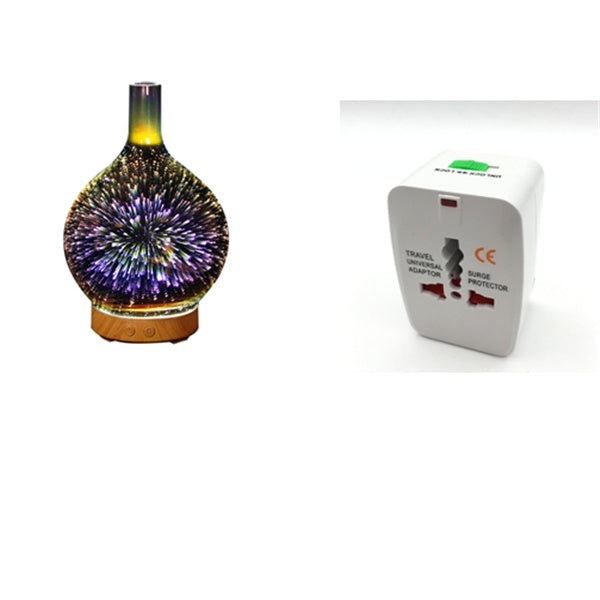 3D Glass Aroma Diffuser Colorful Lamp Humidifier Night Light - 𝓢𝓱𝓸𝓹𝓵𝓮𝓬𝔂