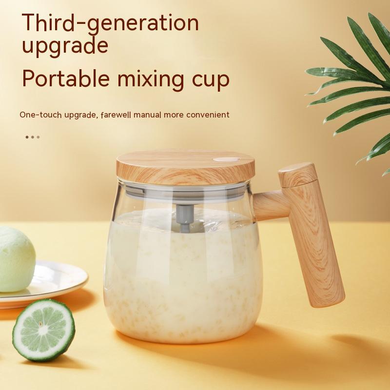 400ML Self Stirring Coffee Mug  Electric Mixing Glass Coffee CupHigh Speed Fast Automatic Coffee Cup For Gyms Dining Room Kitchen Gadgets - 𝓢𝓱𝓸𝓹𝓵𝓮𝓬𝔂
