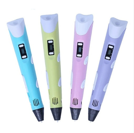 3D print pen 3D pen two generation graffiti 3D stereoscopic paintbrush children puzzle painting toys - 𝓢𝓱𝓸𝓹𝓵𝓮𝓬𝔂