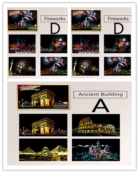 Scratch Painting - Kratzmalerei - 𝓢𝓱𝓸𝓹𝓵𝓮𝓬𝔂