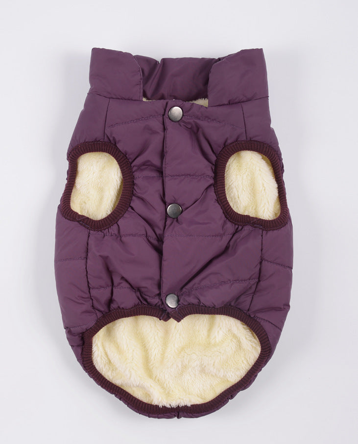 Pet clothing dog clothing warm waterproof outdoor pet supplies - 𝓢𝓱𝓸𝓹𝓵𝓮𝓬𝔂