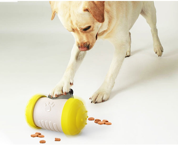 Funny Dog Treat Leaking Toy With Wheel Interactive Toy For Dogs Puppies Cats Pet Products Supplies Accessories - 𝓢𝓱𝓸𝓹𝓵𝓮𝓬𝔂