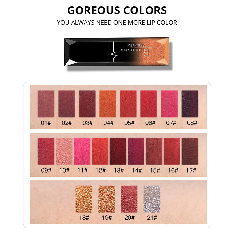 Makeup matte matte lip gloss lipstick - 𝓢𝓱𝓸𝓹𝓵𝓮𝓬𝔂