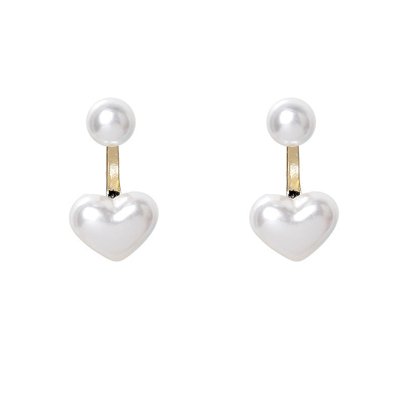 Simple Temperament Love Pearl Stud Earrings - 𝓢𝓱𝓸𝓹𝓵𝓮𝓬𝔂