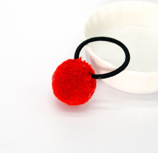 Korean candy color children's hair ball hair ring color tie hair band no seams do not hurt hair rope baby hair rope - 𝓢𝓱𝓸𝓹𝓵𝓮𝓬𝔂