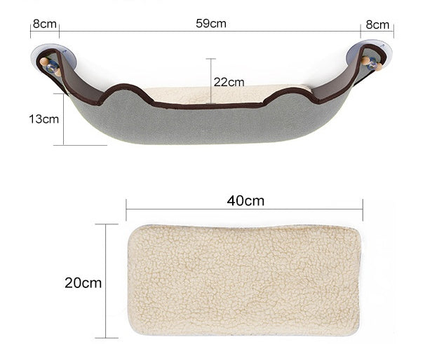 Window sill cat hammock - 𝓢𝓱𝓸𝓹𝓵𝓮𝓬𝔂