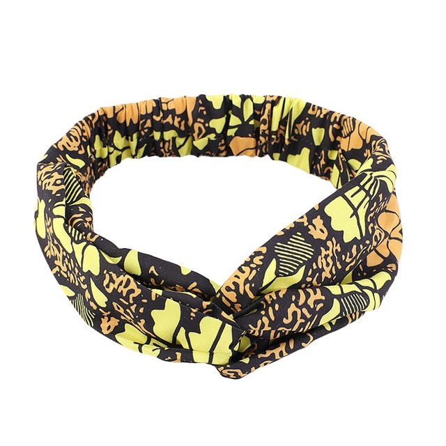 African Pattern Print Headband For Women Twist Style - 𝓢𝓱𝓸𝓹𝓵𝓮𝓬𝔂