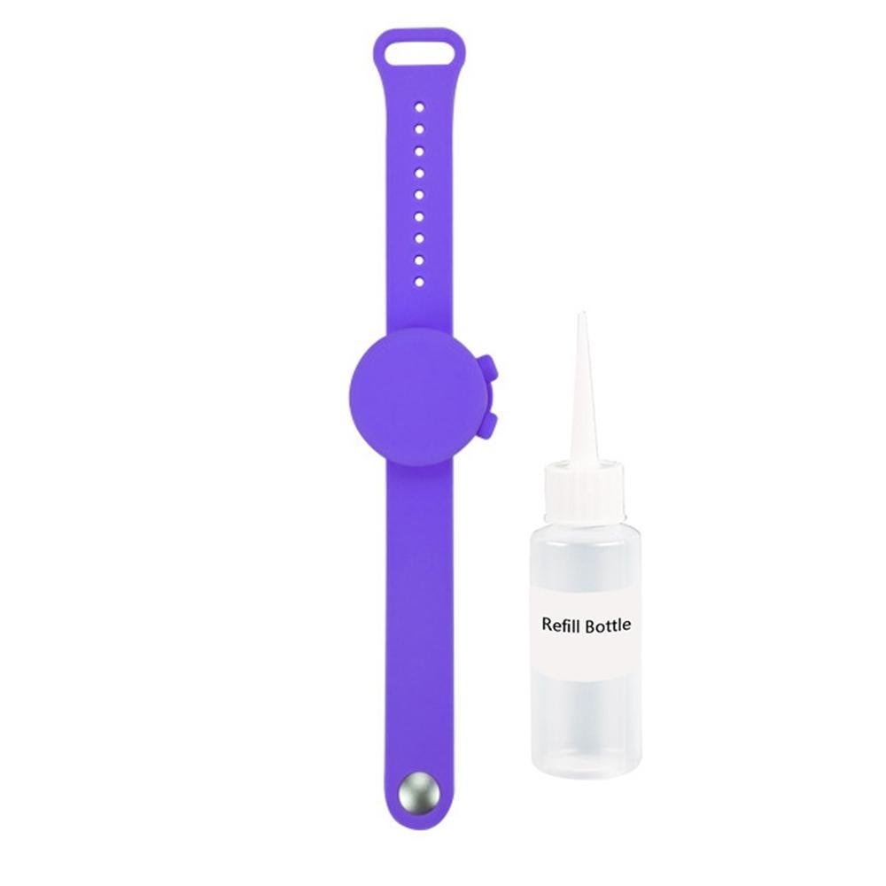 Outdooor Silicone Wristband Hand Sanitizer Disinfectant Bracelet - 𝓢𝓱𝓸𝓹𝓵𝓮𝓬𝔂