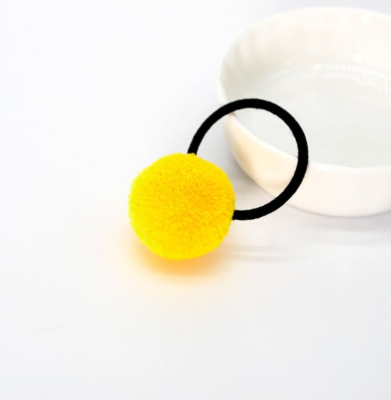 Korean candy color children's hair ball hair ring color tie hair band no seams do not hurt hair rope baby hair rope - 𝓢𝓱𝓸𝓹𝓵𝓮𝓬𝔂