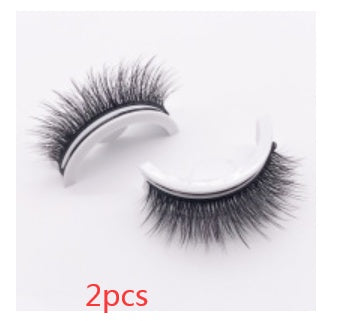 Reusable 3D Mink Lashes Natural False Eyelashes Self Adhesive Fake Glue Free Makeup Eyelash Extension Silk - 𝓢𝓱𝓸𝓹𝓵𝓮𝓬𝔂