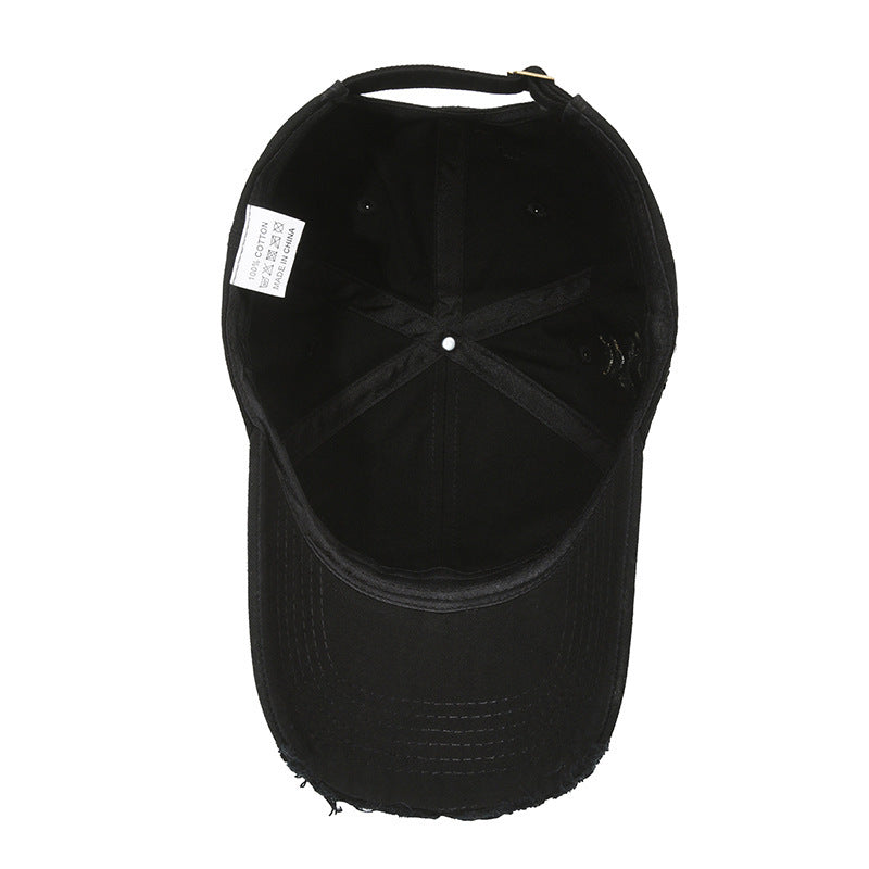 Street Hole Vintage Baseball Cap Men Do The Old Cowboy Washed - 𝓢𝓱𝓸𝓹𝓵𝓮𝓬𝔂