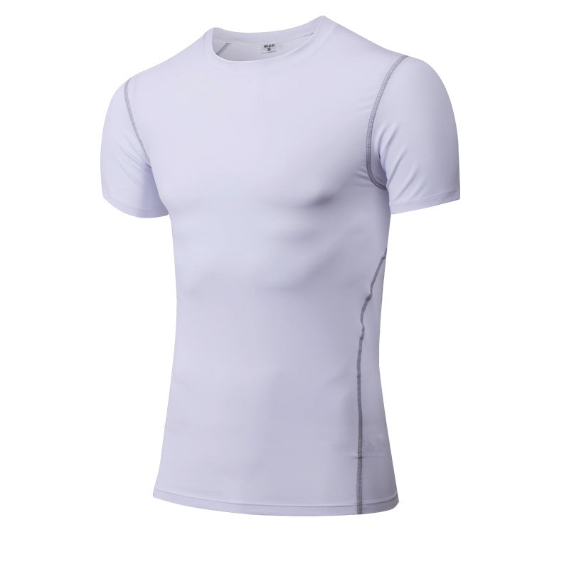 Solid color quick-drying bottoming short sleeve - 𝓢𝓱𝓸𝓹𝓵𝓮𝓬𝔂