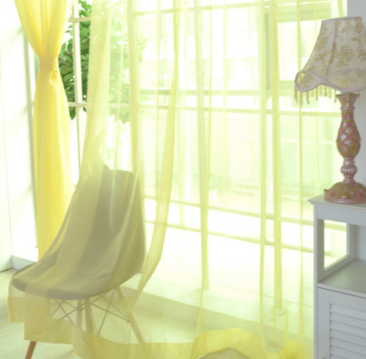 Curtains Solid Tulle Modern Curtains For Living Room Transparent Tulle Curtains Window Sheer For The Bedroom - 𝓢𝓱𝓸𝓹𝓵𝓮𝓬𝔂