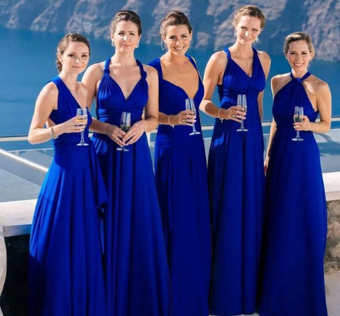 Women's Sexy Long Party Dress Club Floor-Length Summer Backless Bandage Maxi Dress Multiway Bridesmaids Boho Women Dress Vestidos - 𝓢𝓱𝓸𝓹𝓵𝓮𝓬𝔂