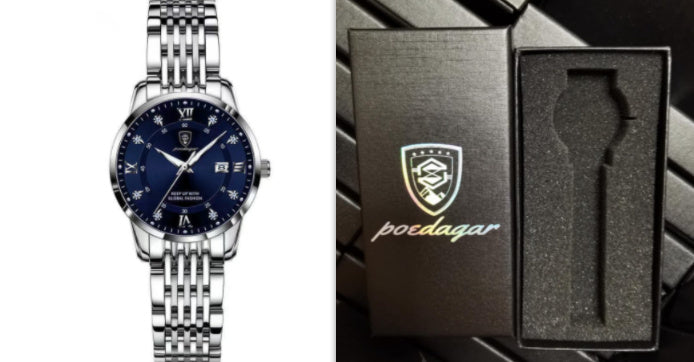 New Men's Watch Waterproof Luminous Calendar - 𝓢𝓱𝓸𝓹𝓵𝓮𝓬𝔂