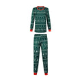 Christmas Print Contrast Color Parent-child Home Service Suit - 𝓢𝓱𝓸𝓹𝓵𝓮𝓬𝔂