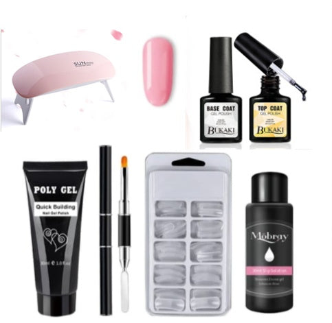 Polygel Nail Kit - 𝓢𝓱𝓸𝓹𝓵𝓮𝓬𝔂