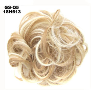 New Trendy Design Women Wavy Curly Messy Hair Bun Synthetic - 𝓢𝓱𝓸𝓹𝓵𝓮𝓬𝔂