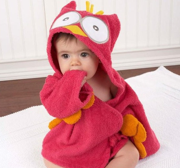 Cartoon Cute Animal Modeling Baby Bath Towels Baby Bathrobes Cotton Children's Bathrobes Baby Hooded - 𝓢𝓱𝓸𝓹𝓵𝓮𝓬𝔂