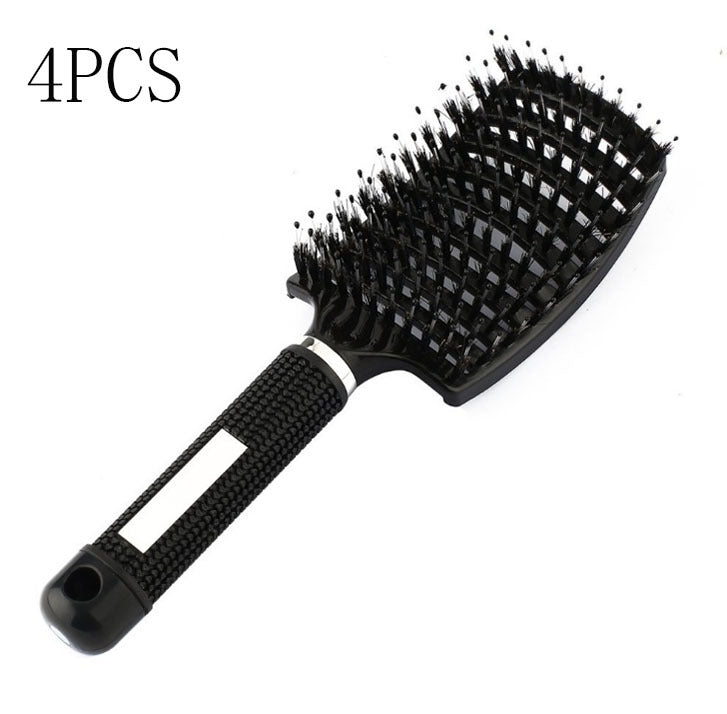 Hairbrush Anti Klit Brushy Haarborstel Women Detangler Hair Brush Bristle Nylon Scalp Massage  Teaser Hair Brush Comb - 𝓢𝓱𝓸𝓹𝓵𝓮𝓬𝔂