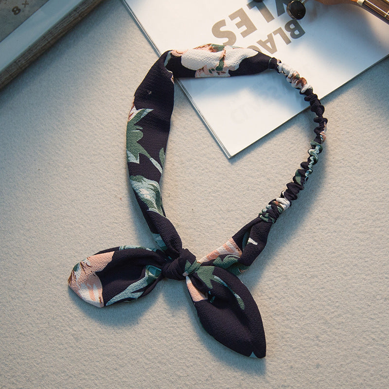 Big bow tie bunny ears headband - 𝓢𝓱𝓸𝓹𝓵𝓮𝓬𝔂