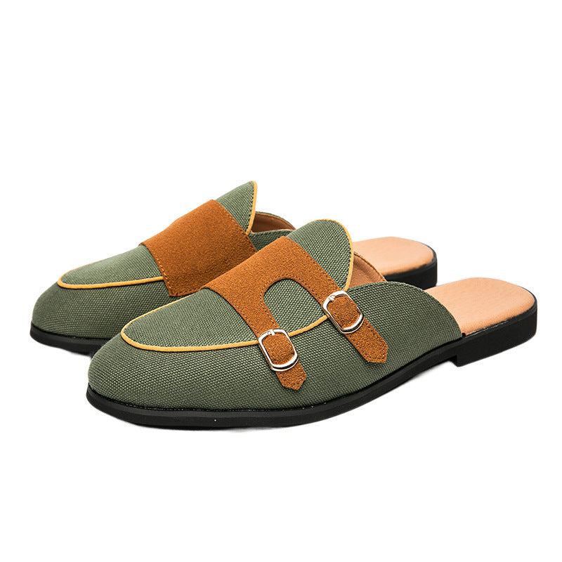 Men's Casual Summer Breathable Closed Toe Semi-slipper Sandals - 𝓢𝓱𝓸𝓹𝓵𝓮𝓬𝔂